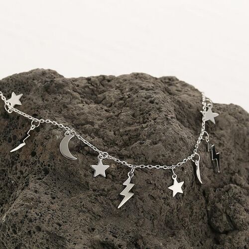 Jeulia "Miraculous Sky" Sterling Silver Necklace