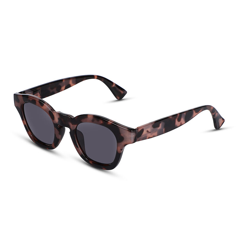 جوليا نظارة شمسية نسائية مربعة باللون الرمادي الداكن