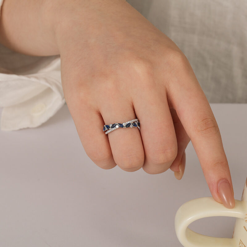 Jeulia Olivetta Bague de Mariage Éternité Classique Torcée