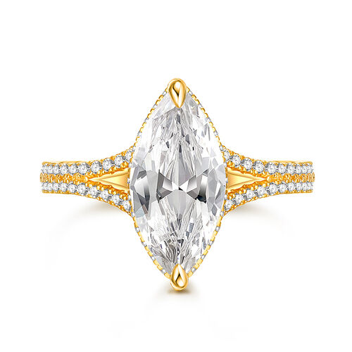 Jeulia Anillos De Compromiso De Doble Halo De Corte Cojín, Anillos De Boda De Plata De Ley 925 Con Diamantes De Circonita Cúbica, Anillos De Compromiso De Aniversario Para Ella, Regalo
