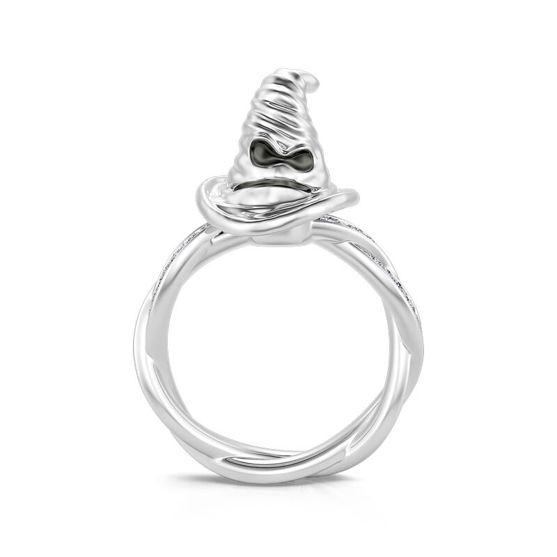 Jeulia "The King of Bug Day" Anello Rotante in Argento Sterling