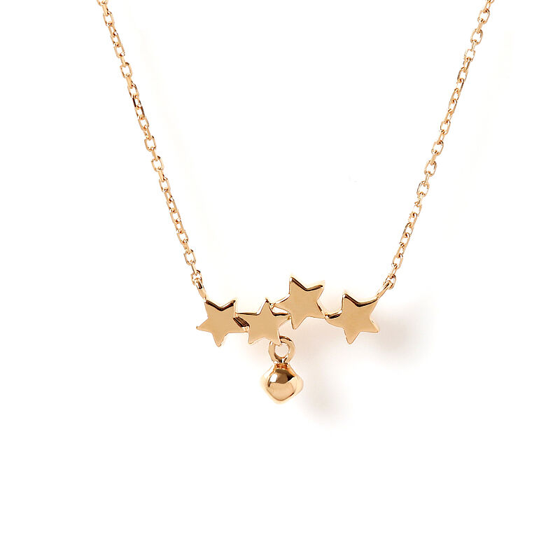 Jeulia Custom Star Series Birthstone Necklace