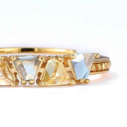 Jeulia Simple Channel Set Sterling Silver Women's Band