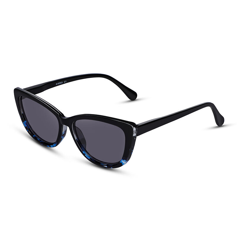 Jeulia "Trend Bomb" Cat Eye Grey Unisex Sunglasses