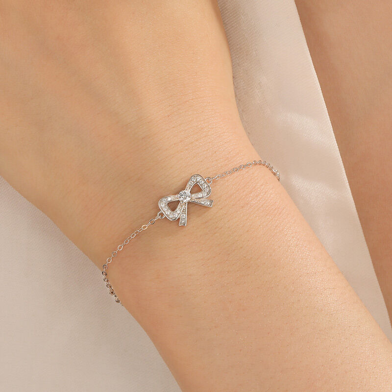 Jeulia Enkelt Bandarmband i Sterling Silver