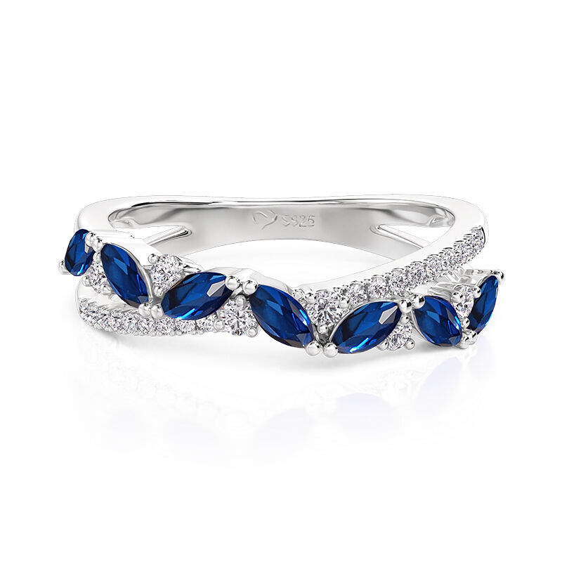 Jeulia Olivetta Bague de Mariage Éternité Classique Torcée
