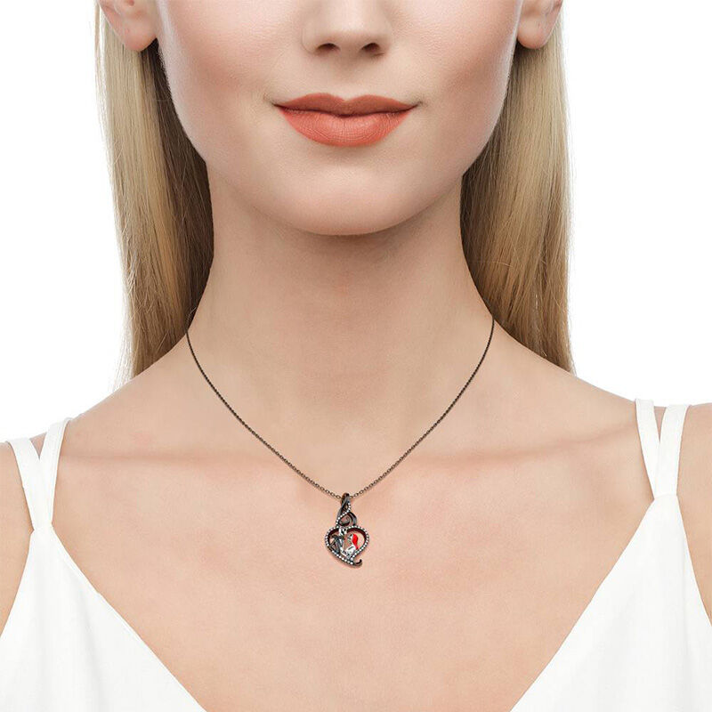 WithLoveSilver Solid 925 Sterling Silver Charm Fleur-de-Lis Anchor Pendant