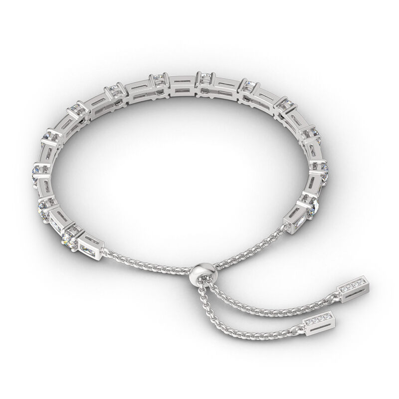 Jeulia Bescheidene Schönheit Sterling Silber Armband