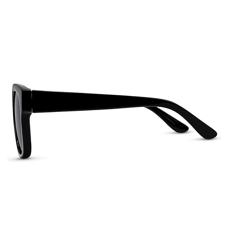 جوليا نظارة شمسية المستقطبة مربعة اللون أسود أو رمادي للجنسين