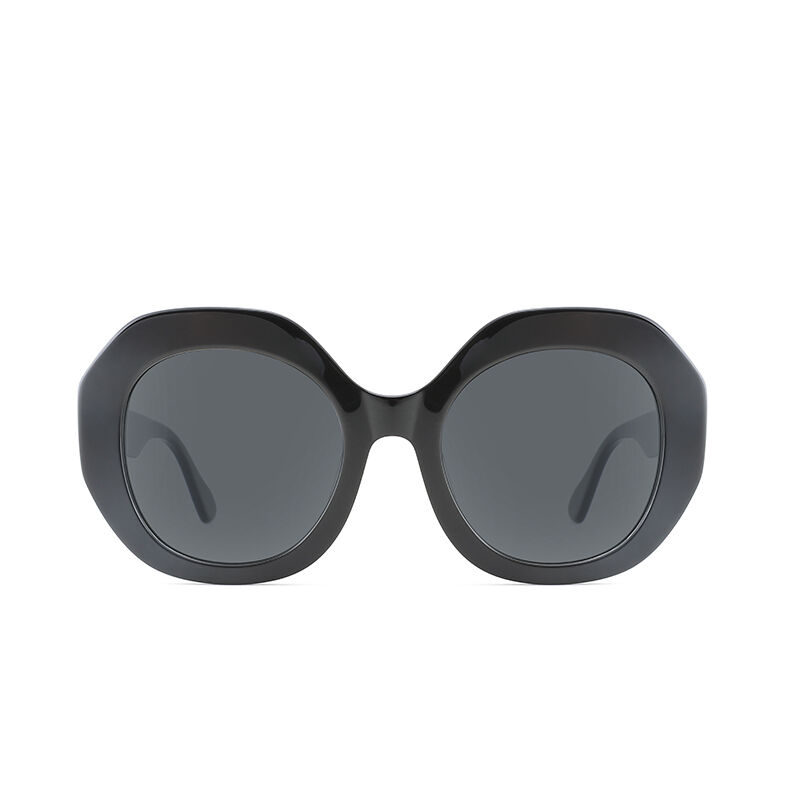جوليا نظارة شمسية مستقطبة سوداء للجنسين