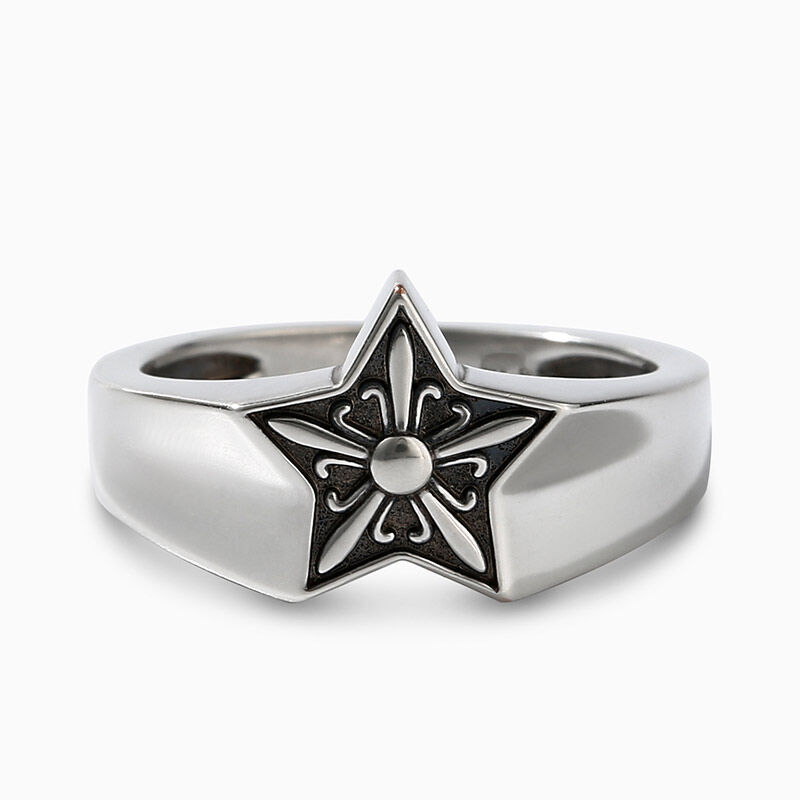 جوليا خاتم النجمة من الفضة الإسترليني