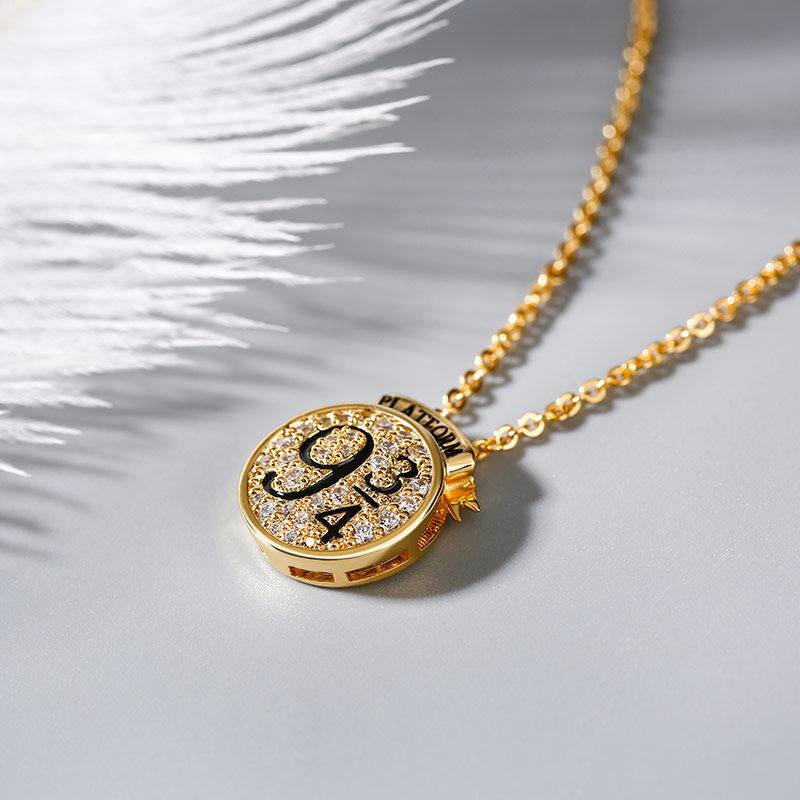 Jeulia "Gift for Fans" Sterling Sliver Necklace