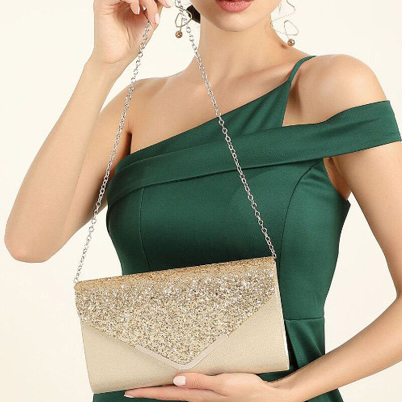 Jeulia Luxury Women Evening Handbag Clutches Chain Shoulder Bag