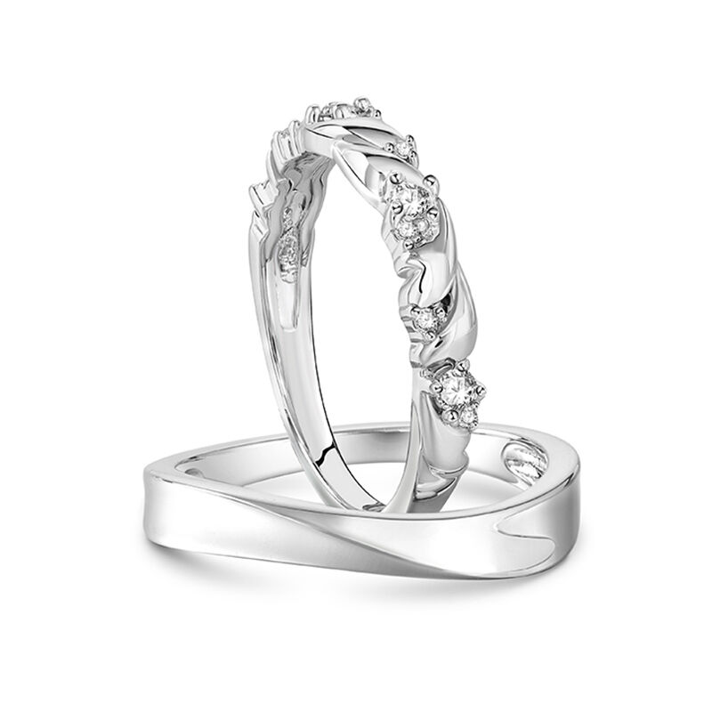 Jeulia "Sweetheart" Parringar i Sterling Silver