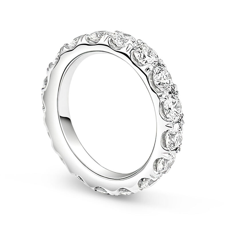 Jeulia Classic Cushion Cut Sterling Silver Ring Set