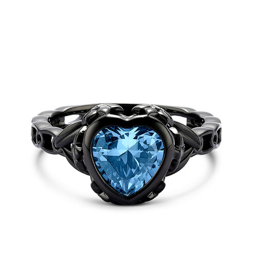 Jeulia heart store ring