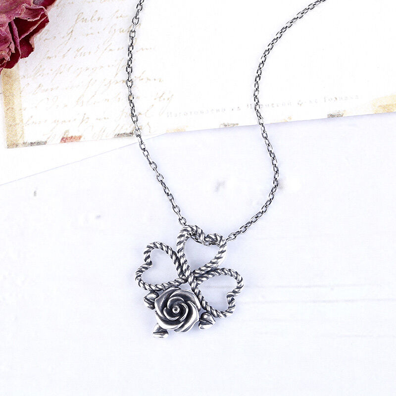 Jeulia Flowering of The Heart Necklace