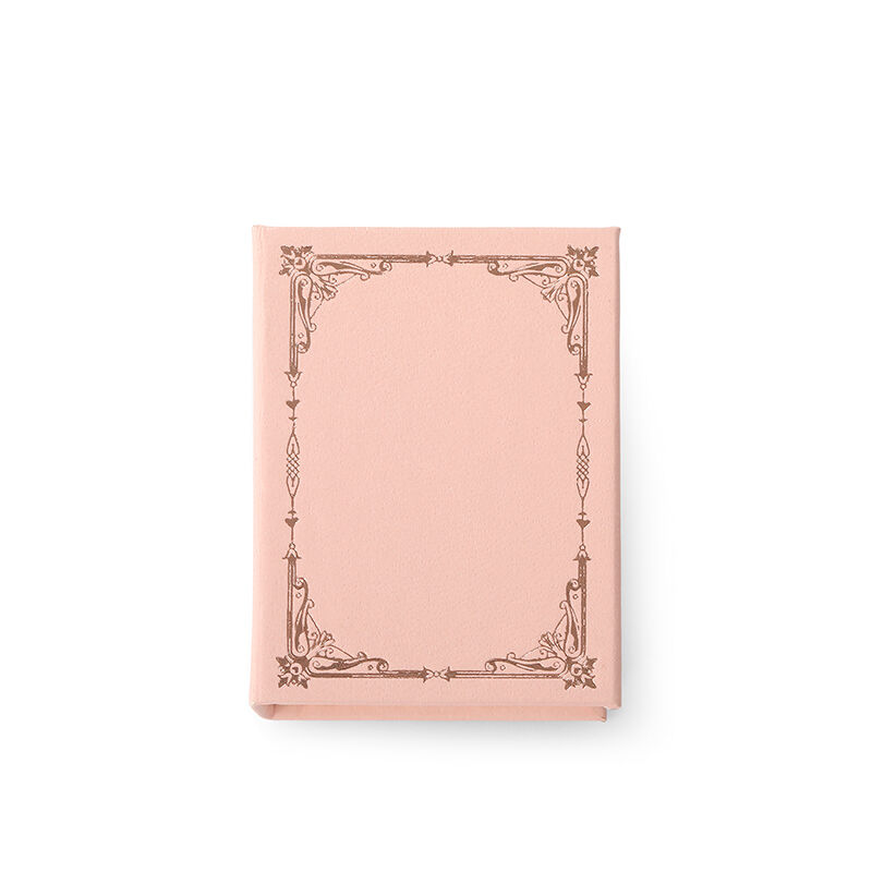Jeulia Vintage Rosa Flip-top Bok Magnetisk Ringask
