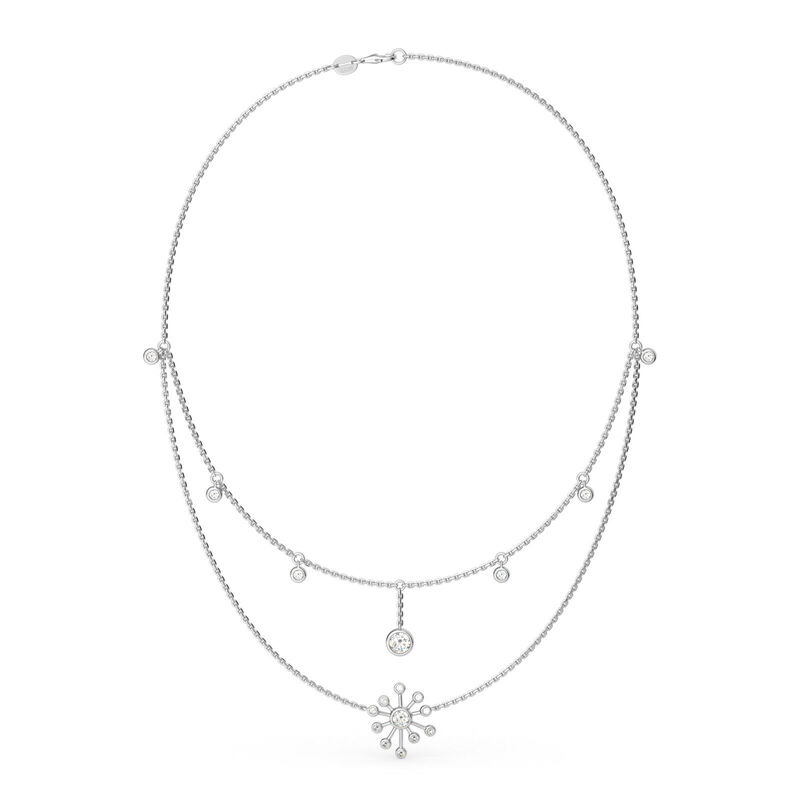 Jeulia Dandelion Sterling Silver Jewelry Set