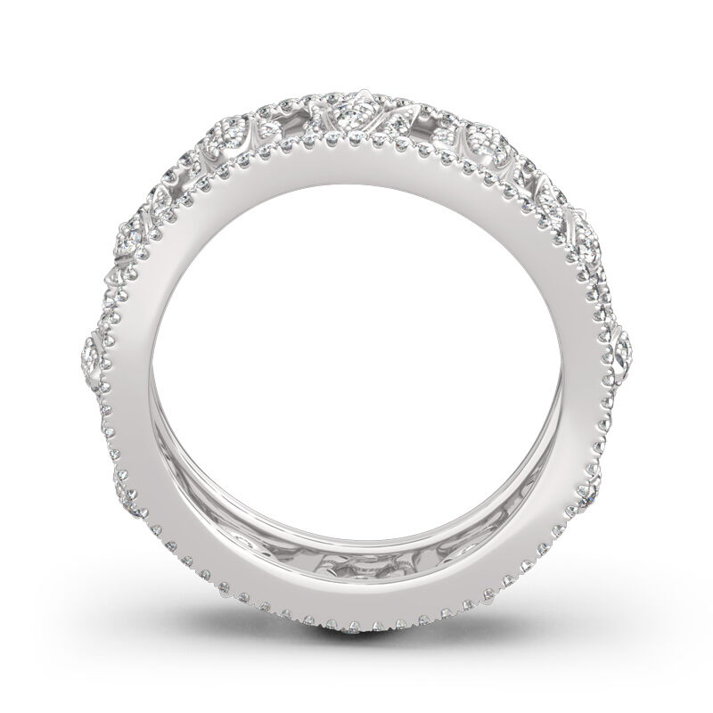 جوليا خاتم من الفضة الإسترليني بتصميم توليب "حب دائم" النسايئة