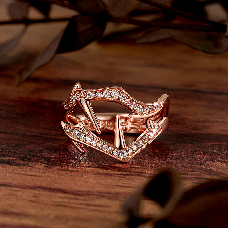 Jeulia x Leyla "Thorn Wilderness" Herring i Roséguld