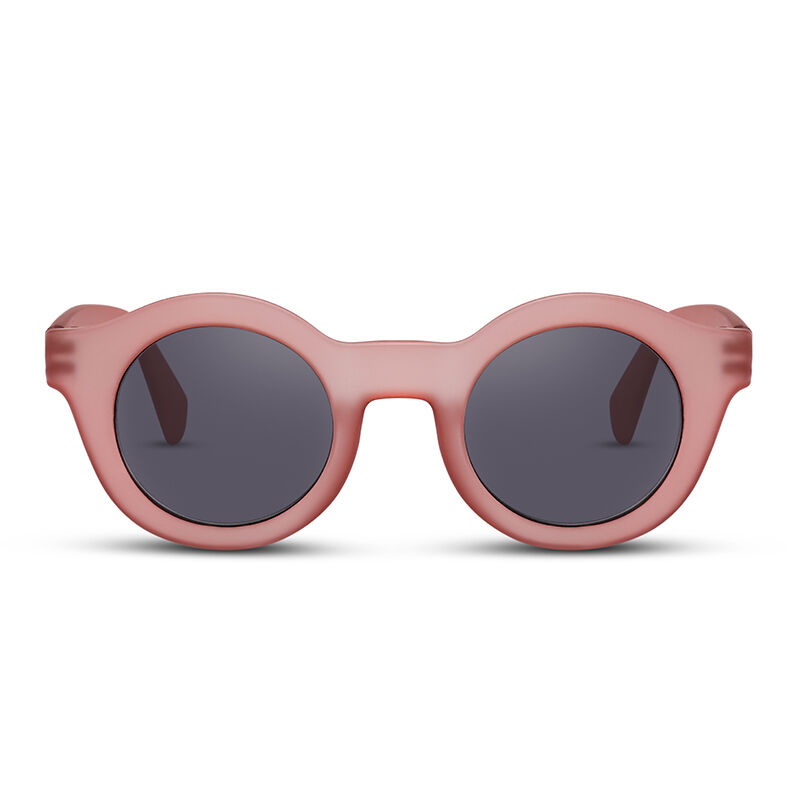 Jeulia "Candy Sweet" Round Orange/Grey Small-sized Women's Sunglasses