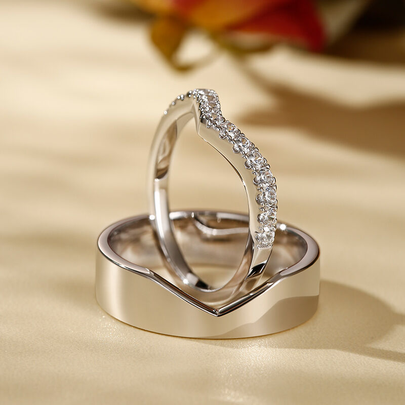 Plata 925 Anillos De Plata Y Oro Mujer Anillos Plata Mujer 925