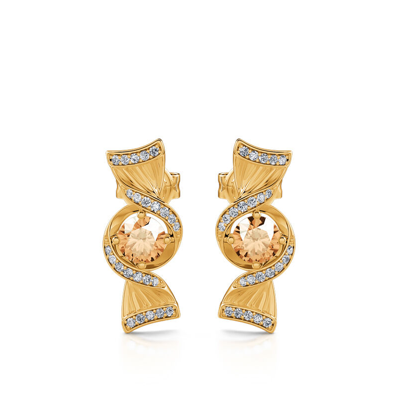 Jeulia "Sweets for My Sweet" Candy Round Cut Sterling Silver Jewelry Set