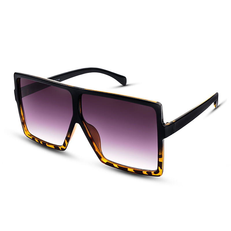 جوليا نظارة شمسية مربعة الشكل باللون الرمادي المتدرج للجنسين