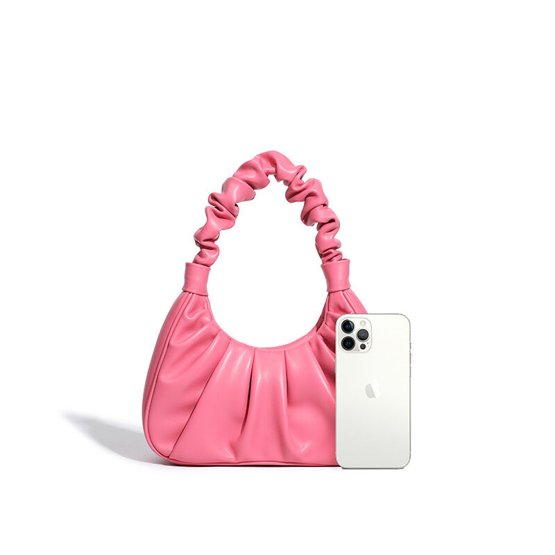 Jeulia Small hobo bag Barbie Handbag PU Leather Top-handle Bag