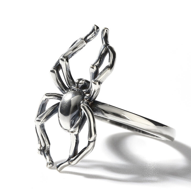 جوليا خاتم الفضة الإسترليني "سحر العنكبوت" للرجال