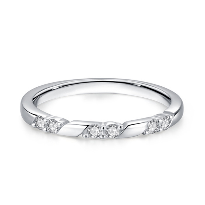 Jeulia Geometric Everyday Stackable Ring