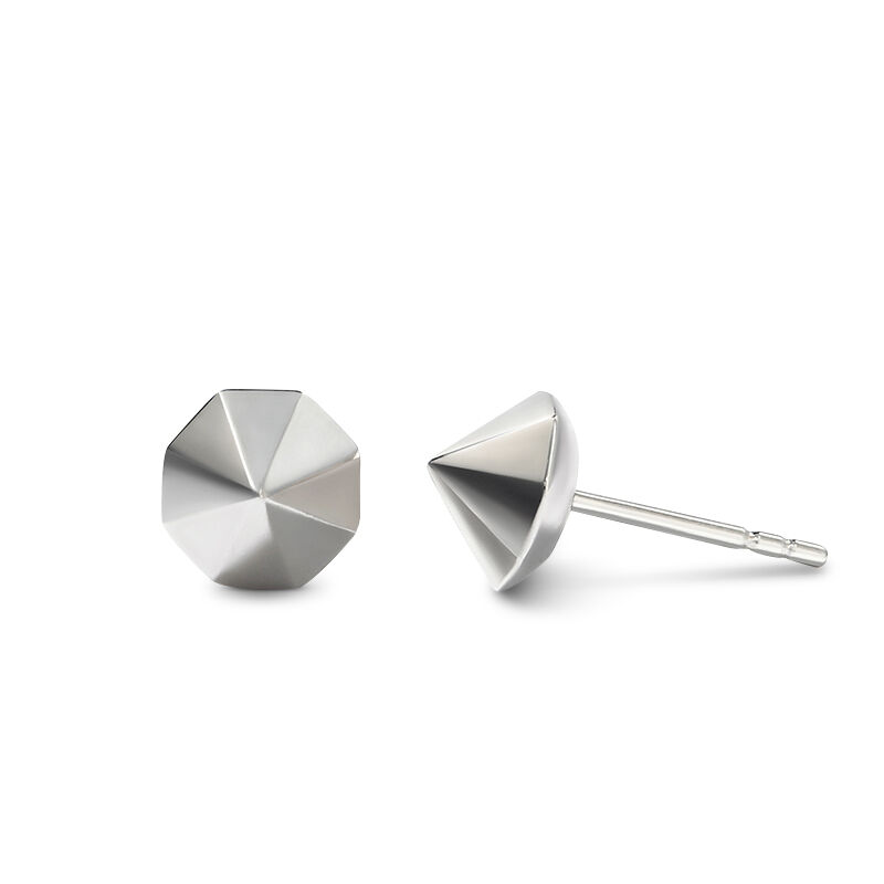 Jeulia "Minimalism" Sterling Silver Earrings