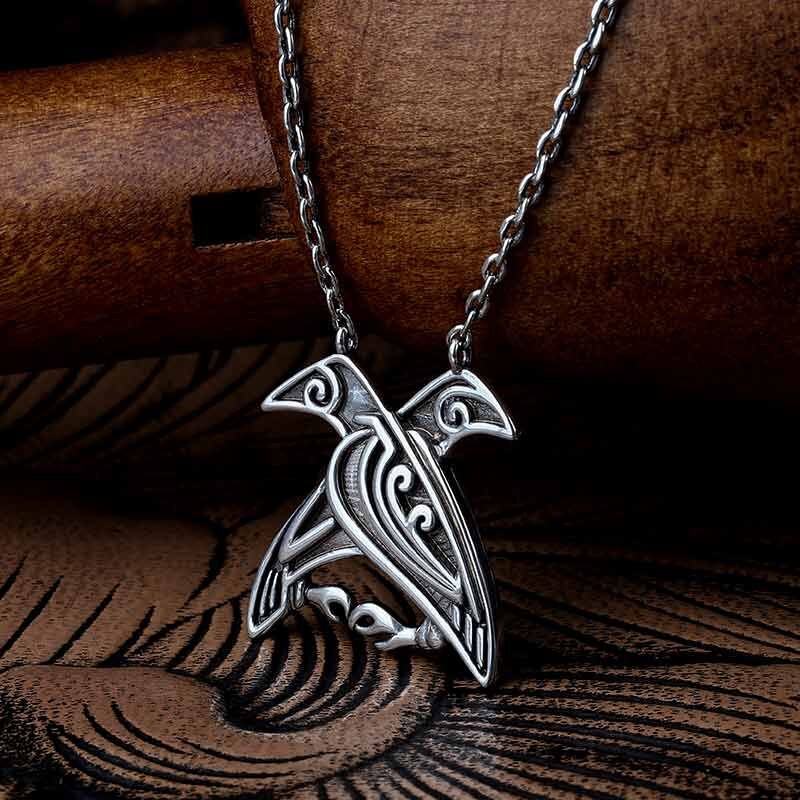 Jeulia "Bird of Peace" Sterling Silver Necklace