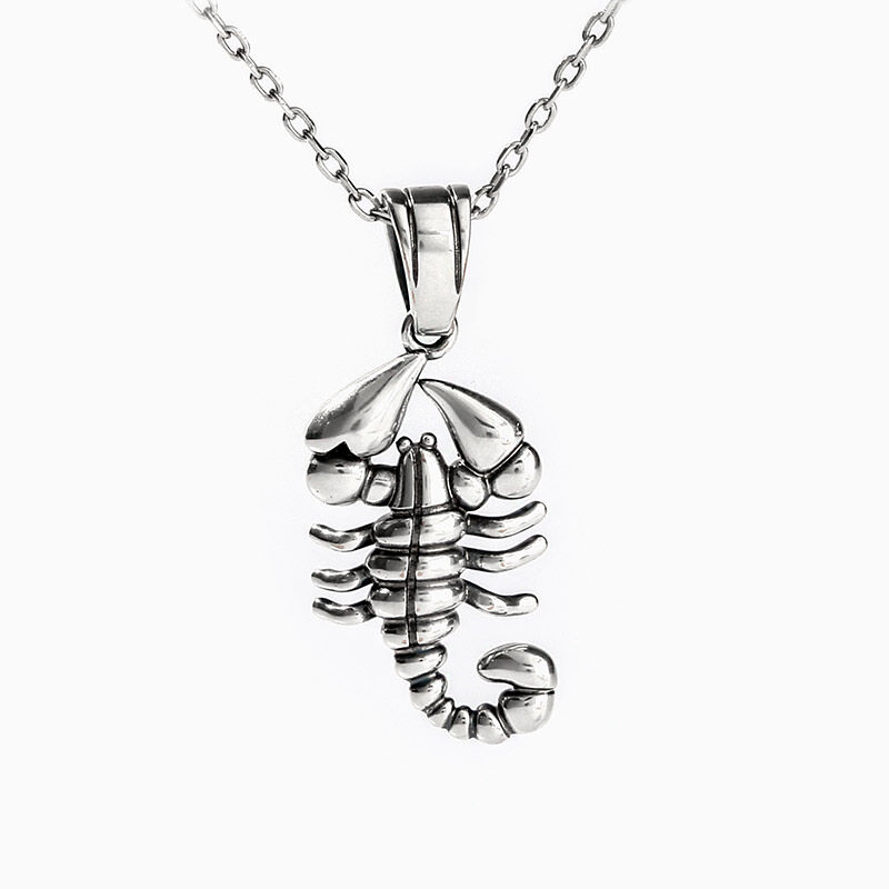 Jeulia "Tödlicher Skorpion" Sterling Silber Halskette