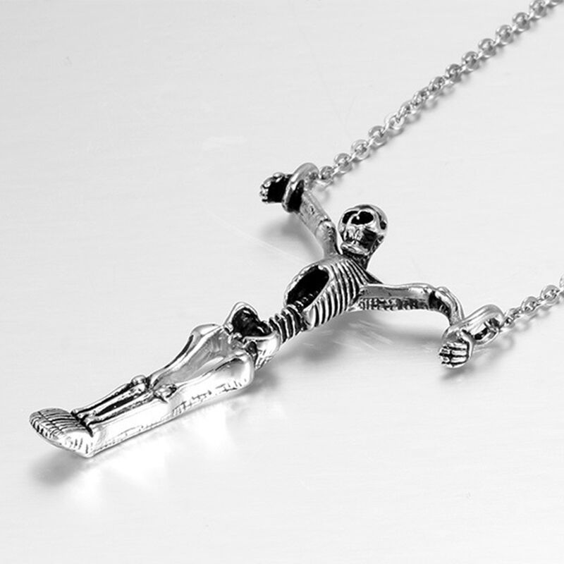 Jeulia Skull Design Titanium Steel Men's Necklace - Jeulia Jewelry