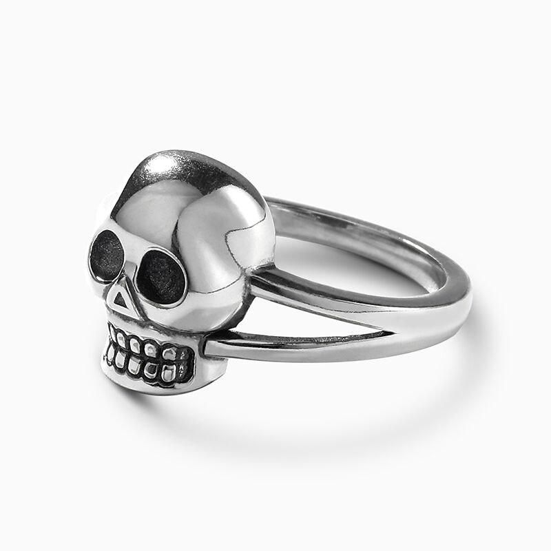 Jeulia "Phantom" Skull Sterling Silver Ring