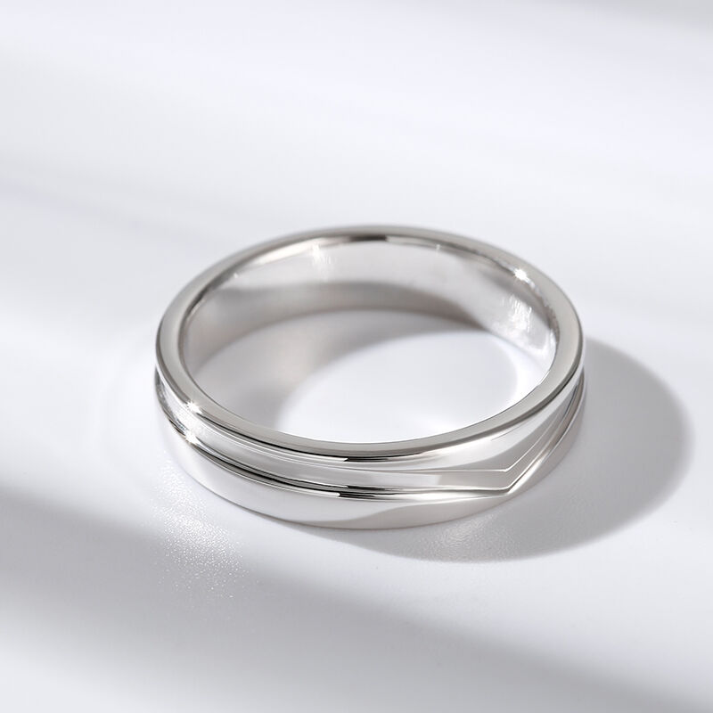 جوليا خاتم الفضية الاسترليني للرجال"الأبدية لنا"
