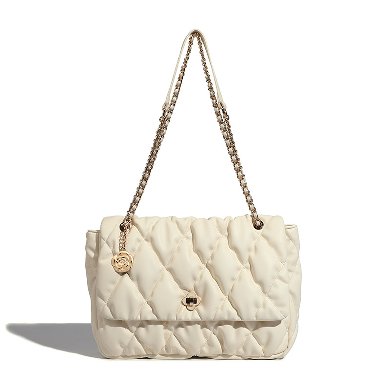 Jeulia Classic Flap Chain Cross Body Bag PU Leather Bag