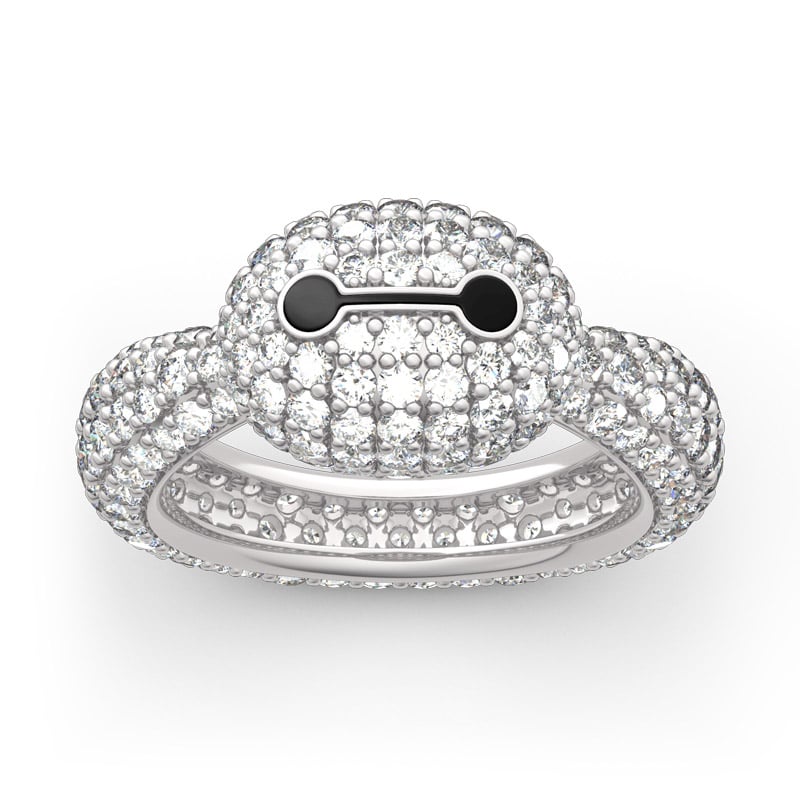 Jeulia "Inflatable Caretaker" Sterling Silver Ring