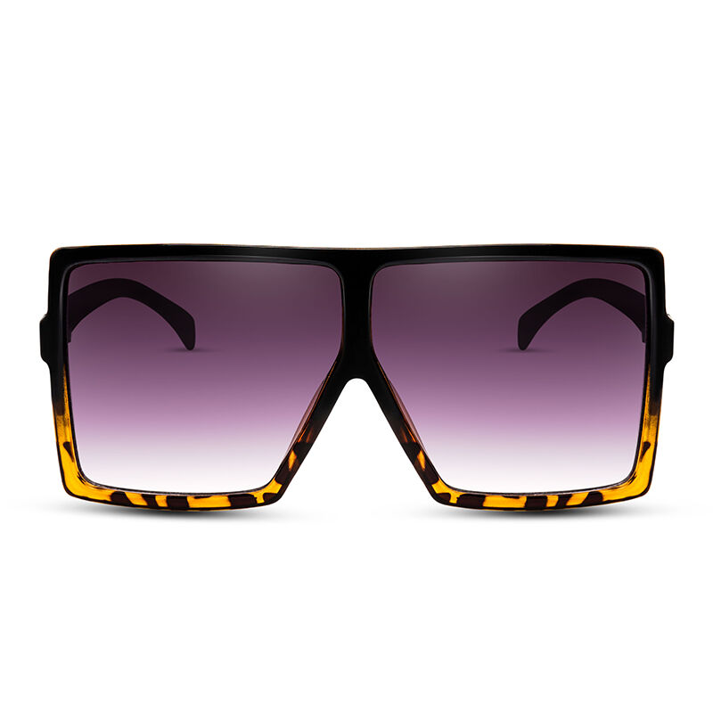 جوليا نظارة شمسية مربعة الشكل باللون الرمادي المتدرج للجنسين