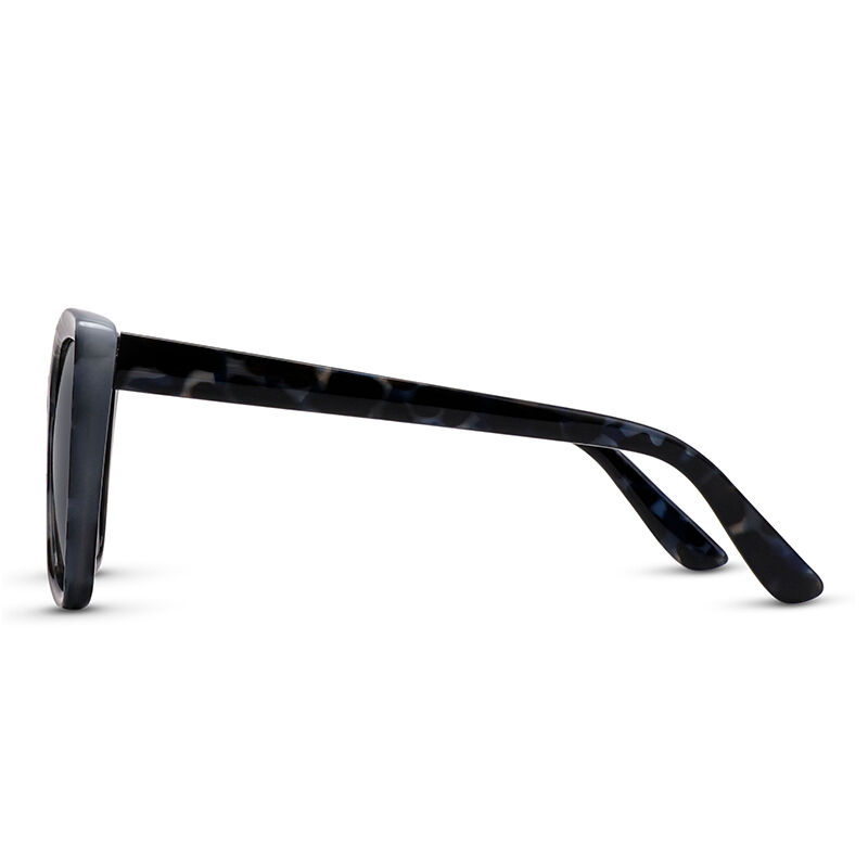 Jeulia "Rockstar" Kocie oko niebieskie szylkretowe polaryzacyjne okulary przeciwsłoneczne unisex