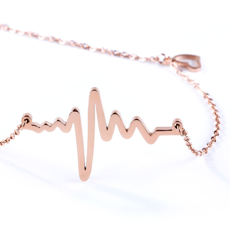 Jeulia Heartbeat Necklace