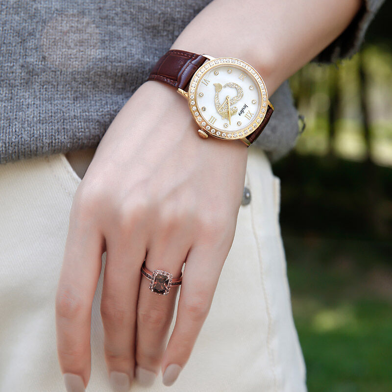 Jeulia "Figlia Del Mare" Orologio Da Donna Con Sirena Di Moda