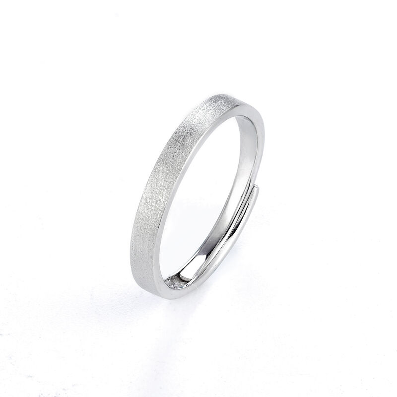 Jeulia Simple Sterling Silver Women's Band