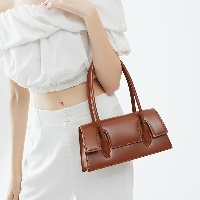 Jeulia Minimalism Flap Baguette Bags Fashion Underarm Bag