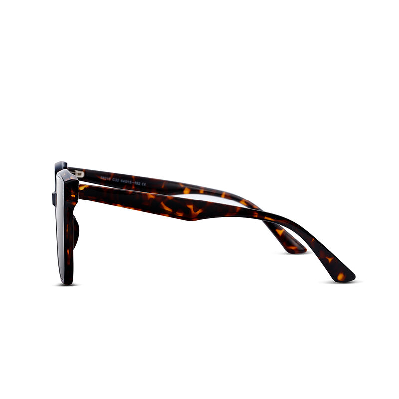 جوليا نظارة شمسية مستقطبة مربعة باللون الرمادي للجنسين