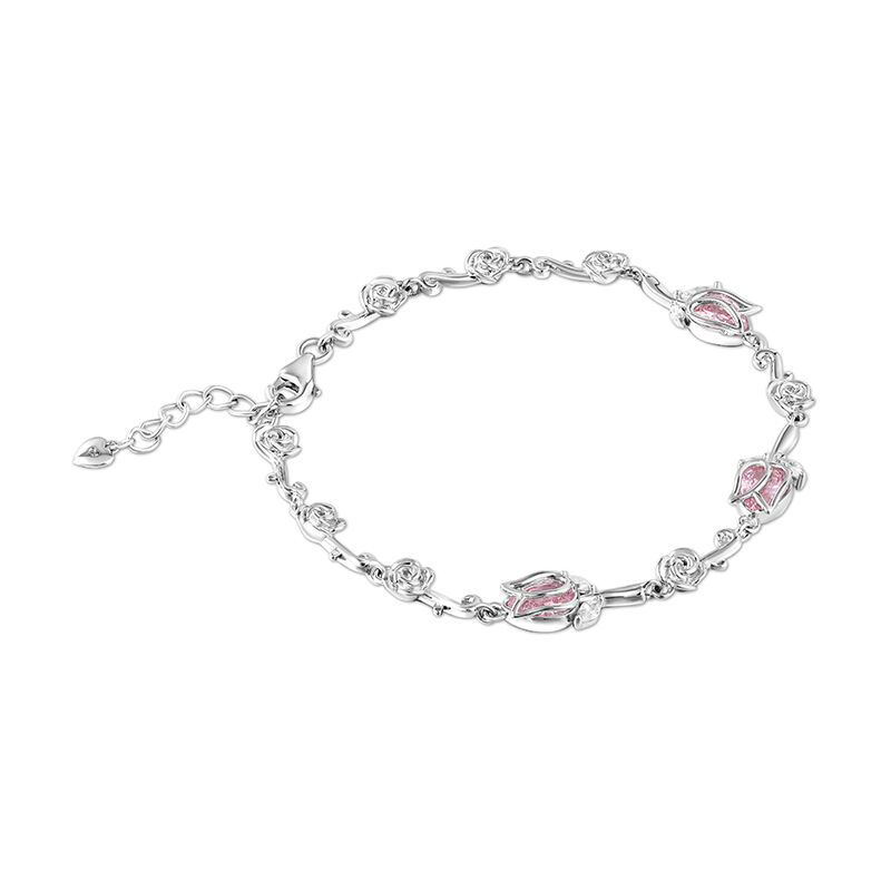 Jeulia Blossom Tulip Pear Cut Bracelet