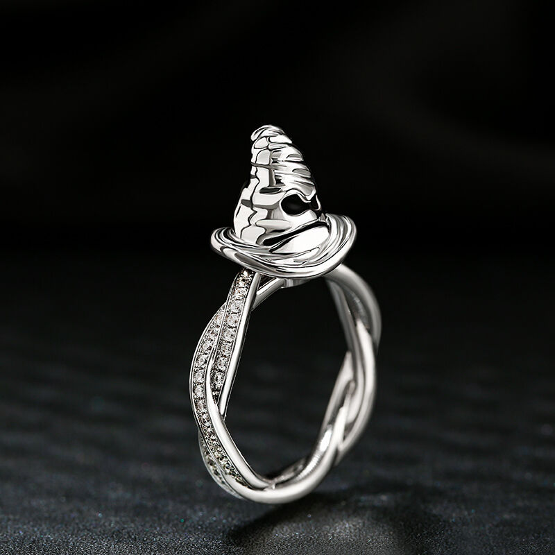 Jeulia "The King of Bug Day" Anello Rotante in Argento Sterling
