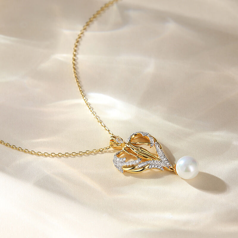 Jeulia Ángel Alado Conjunto de Joyas de Plata Esterlina